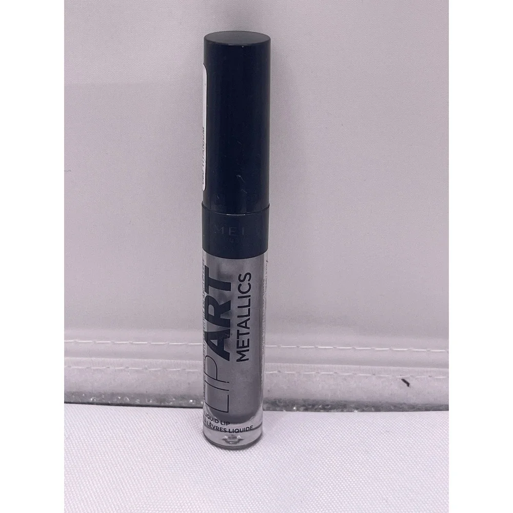 Rimmel Lip Art Glitter or Metallic Liquid Lip ~ 060 Titanium